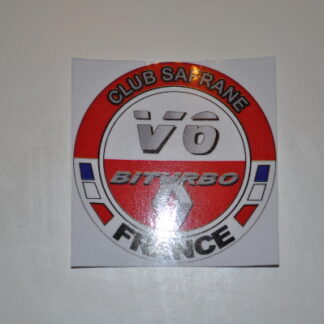 Autocollant Club Safrane Biturbo
